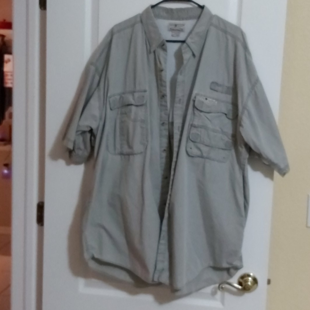 2XL Hook & Tackle Short Sleeved Fishing Shirt